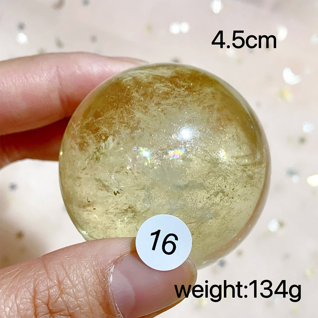 Citrine Crystal Sphere