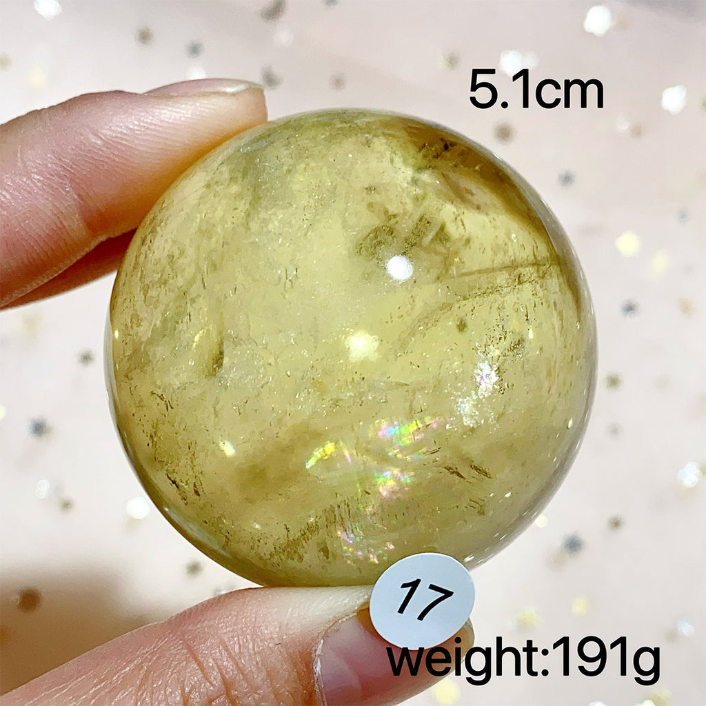 Citrine Crystal Sphere