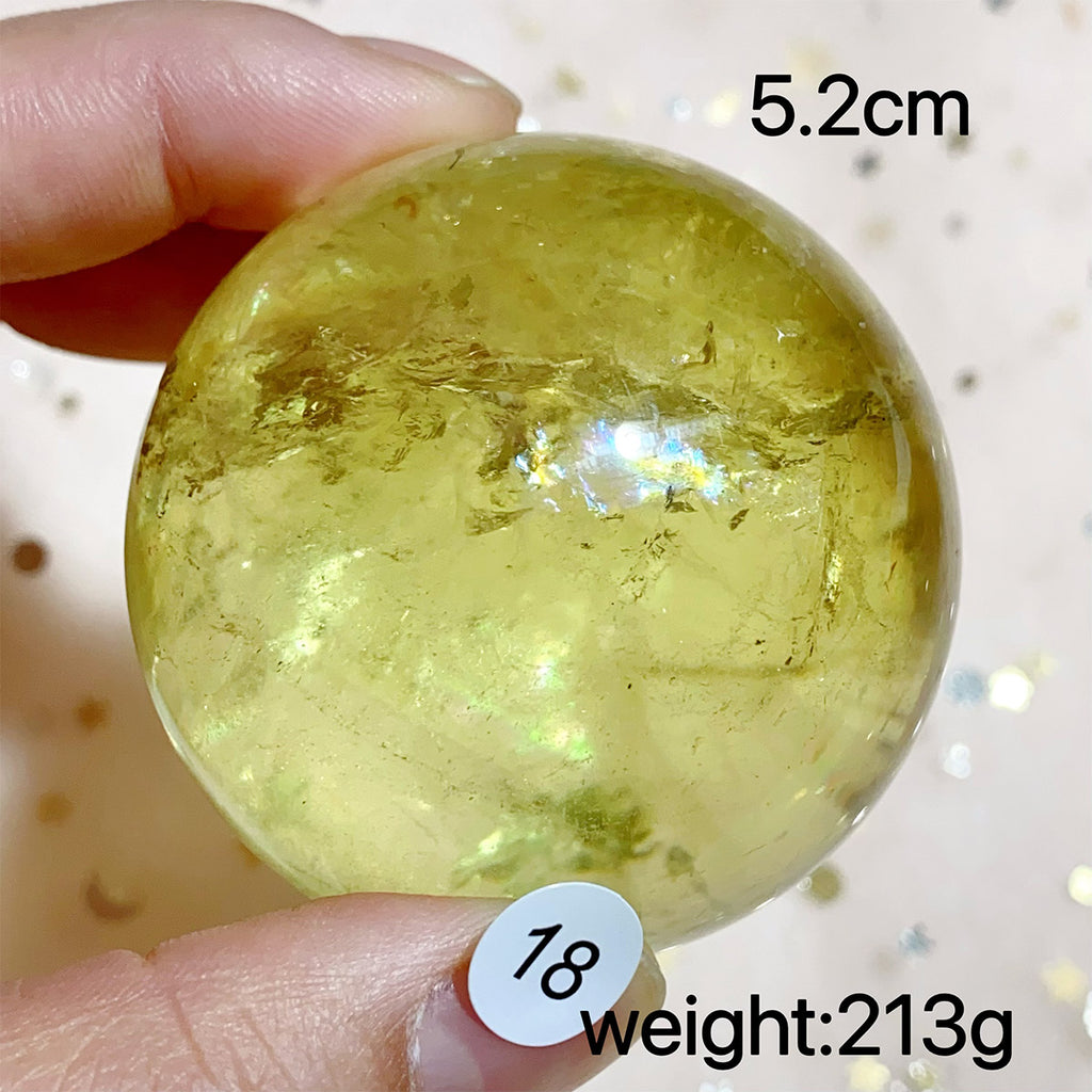 Citrine Crystal Sphere