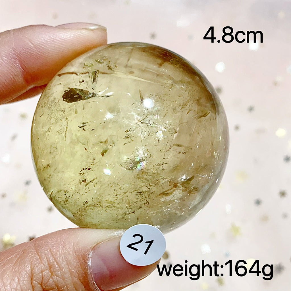 Citrine Crystal Sphere