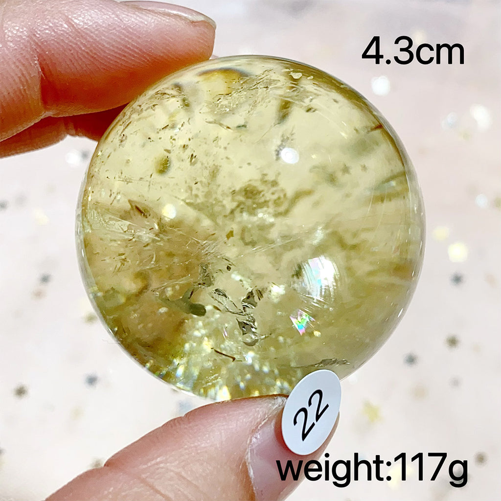 Citrine Crystal Sphere