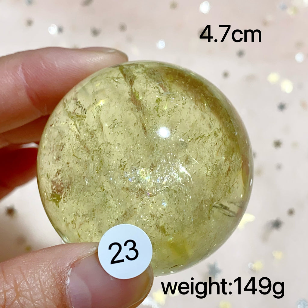 Citrine Crystal Sphere