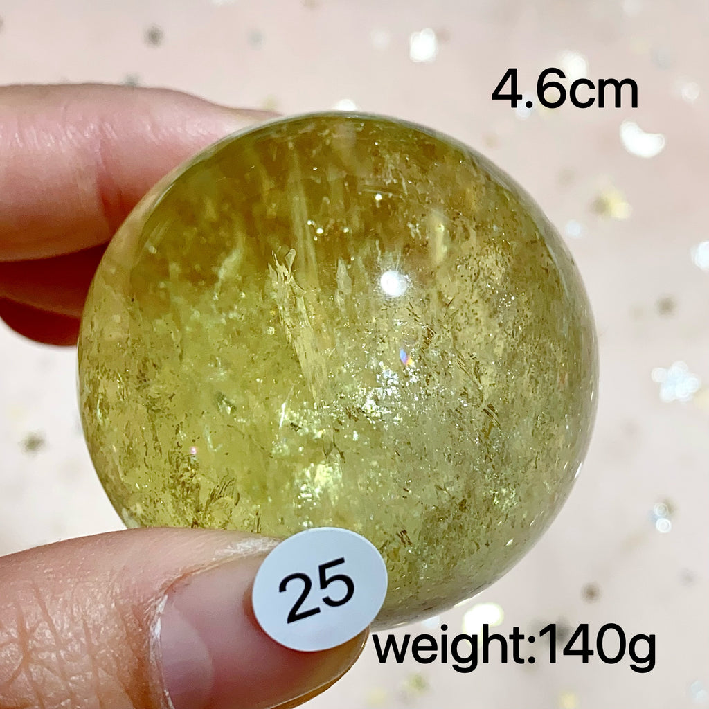 Citrine Crystal Sphere