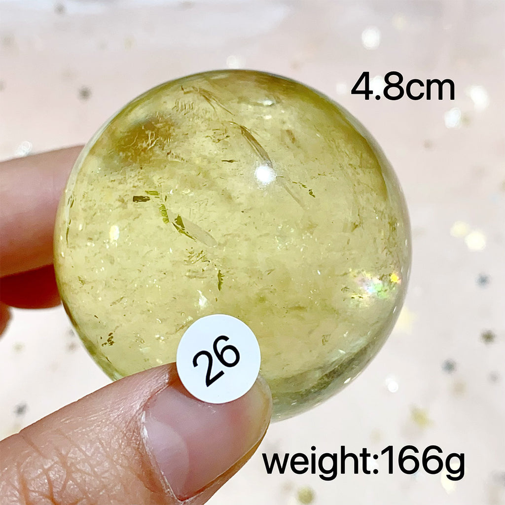 Citrine Crystal Sphere