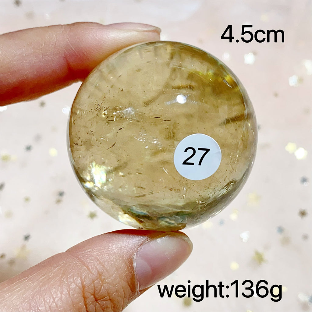 Citrine Crystal Sphere