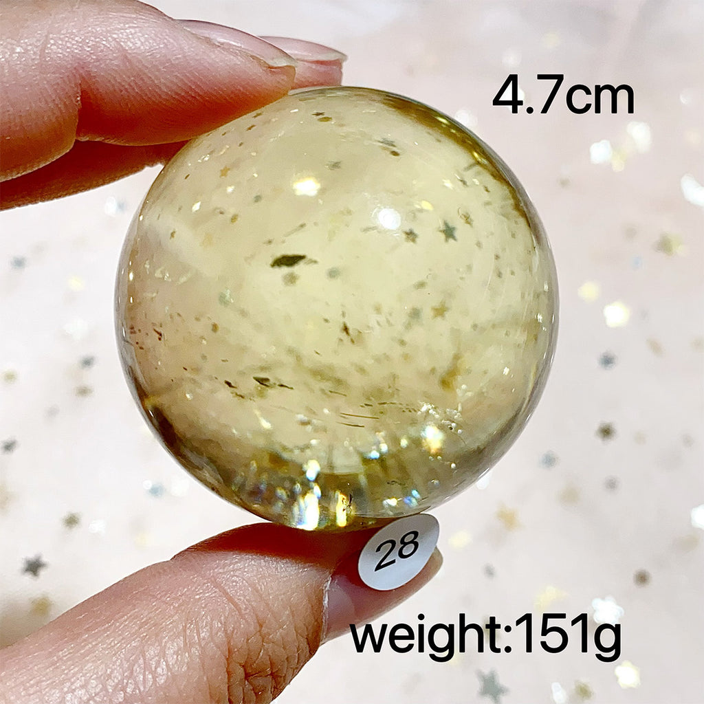 Citrine Crystal Sphere