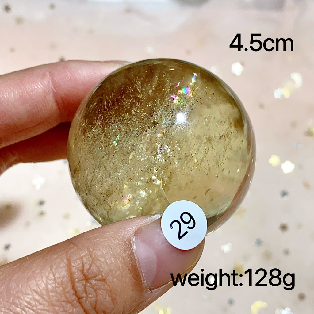 Citrine Crystal Sphere