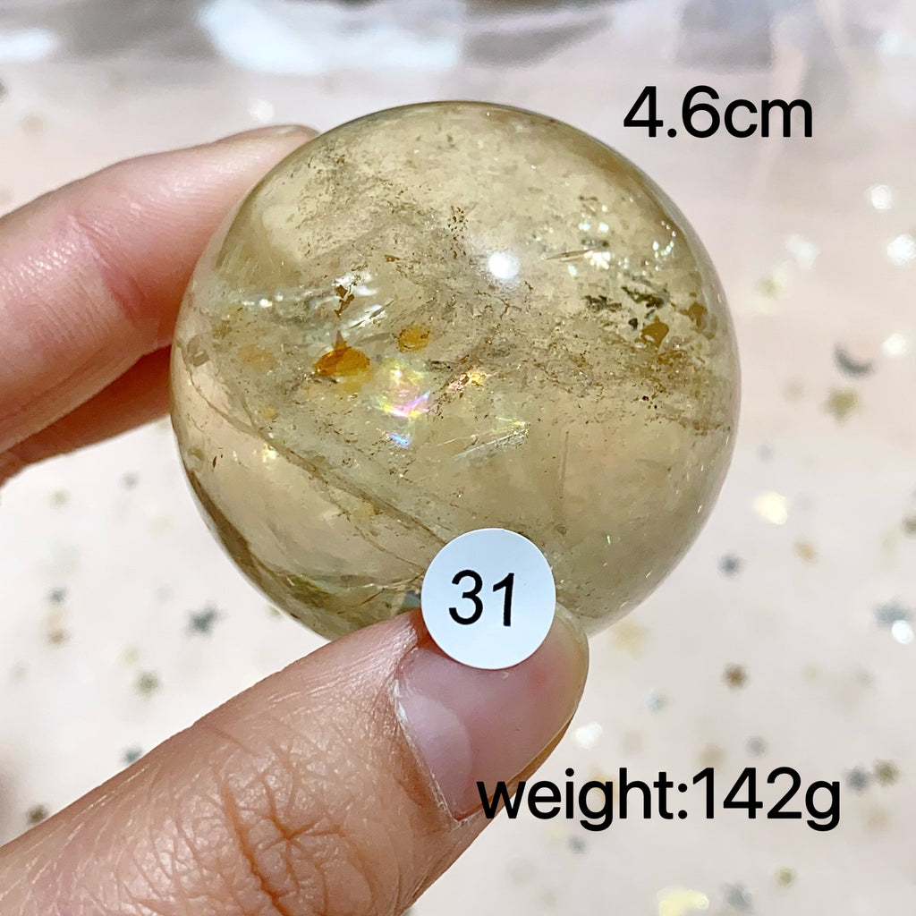 Citrine Crystal Sphere