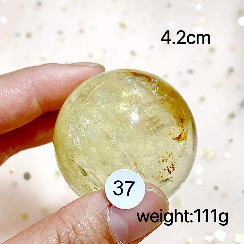 Citrine Crystal Sphere