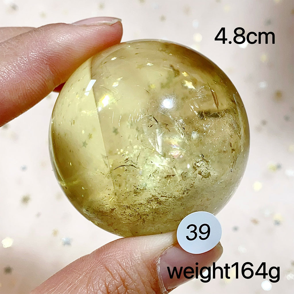 Citrine Crystal Sphere