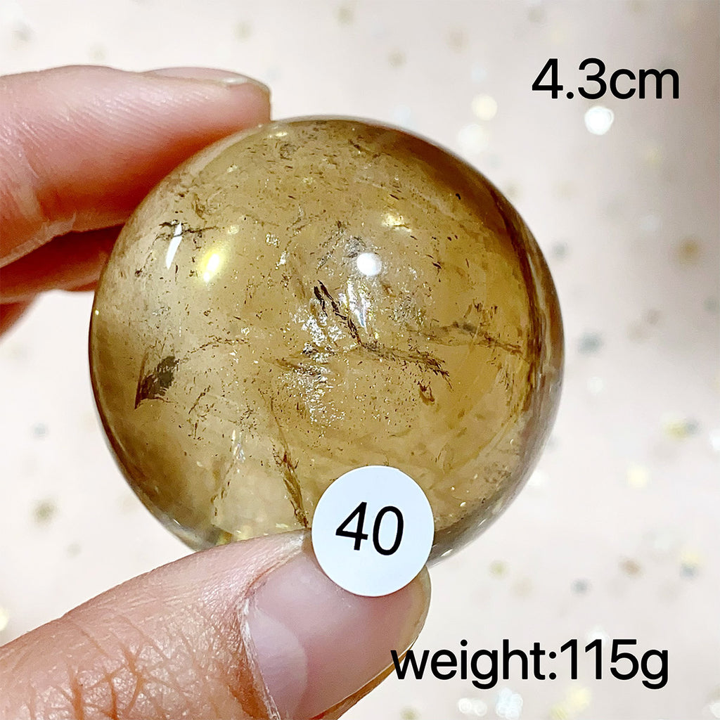 Citrine Crystal Sphere