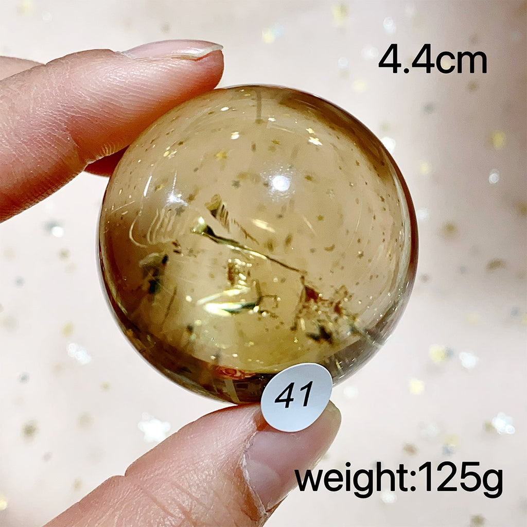 Citrine Crystal Sphere