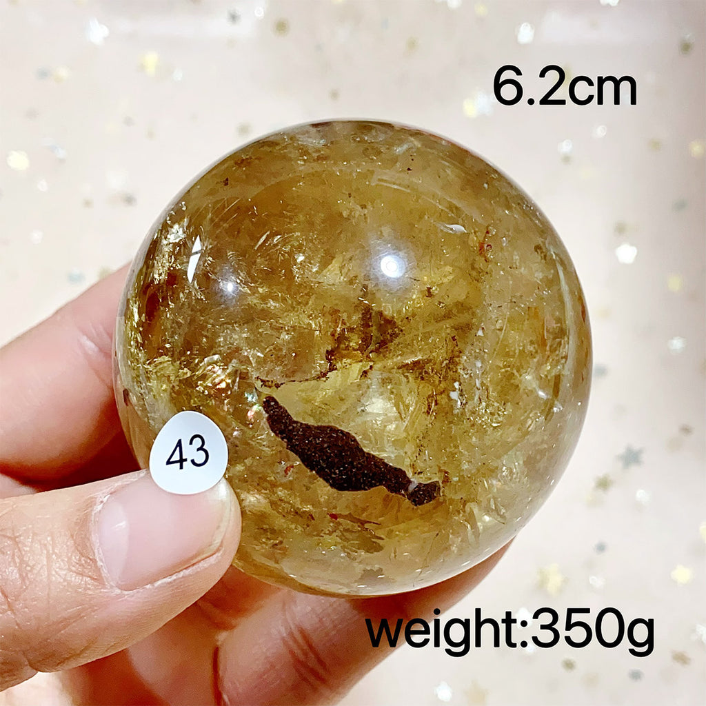 Citrine Crystal Sphere