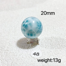 Load image into Gallery viewer, Larimar Natural Crystal Sphere