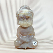 Load image into Gallery viewer, Crystals Baby Buddha Carved Spiritual Introspection Peace Reiki Healing Stone Home Decoration