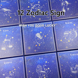 12 Zodiac Signs Crystal Box