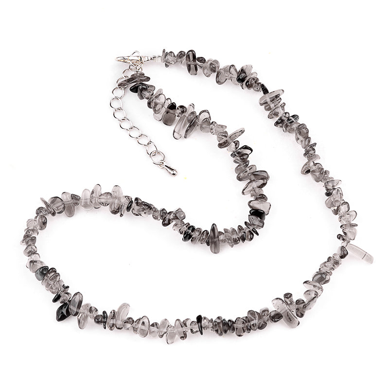 Crystal Chip Irregular Necklace