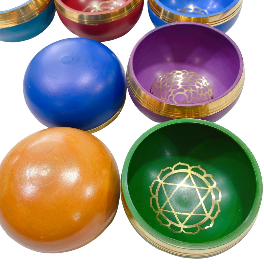 Seven 7 Chakras Singing Bowls