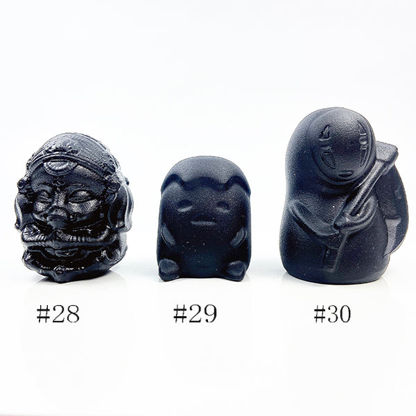 Natural Obsidian Carving Anime Cartoon Character The Office Free From