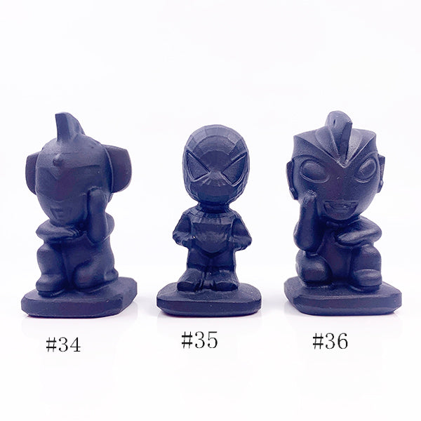 Natural Obsidian Carving Anime Cartoon Character The Office Free From