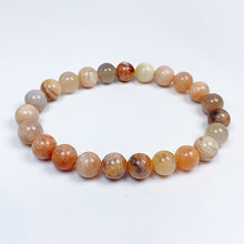 Load image into Gallery viewer, Peach Moonstone Bracelet