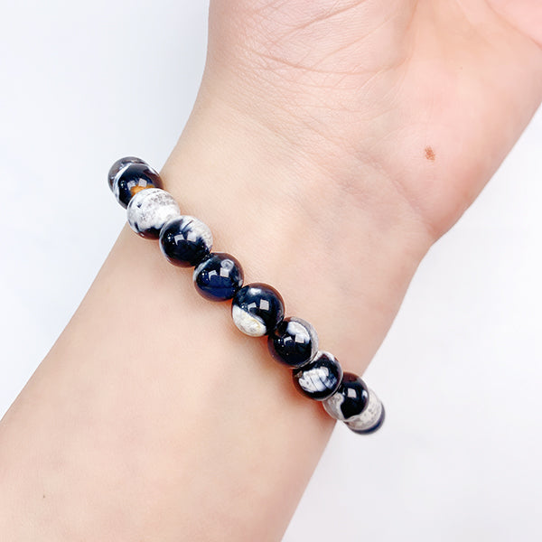 Orca Agate Bracelet