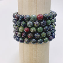 Load image into Gallery viewer, Dragon Bloodstone Bracelet