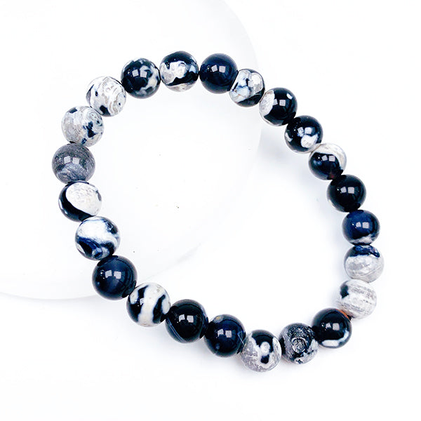 Orca Agate Bracelet