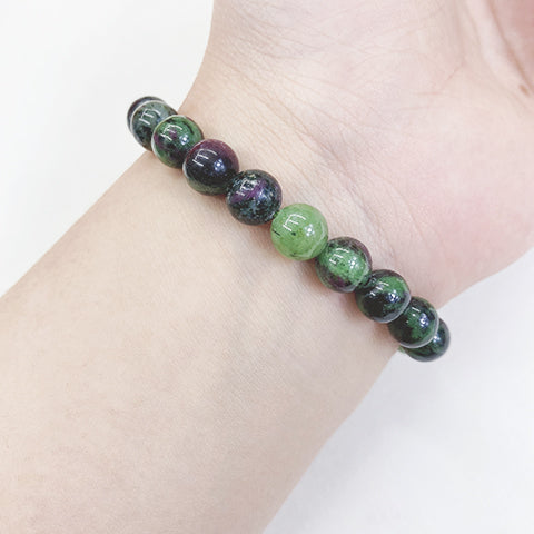 Ruby Zoisite Bracelet