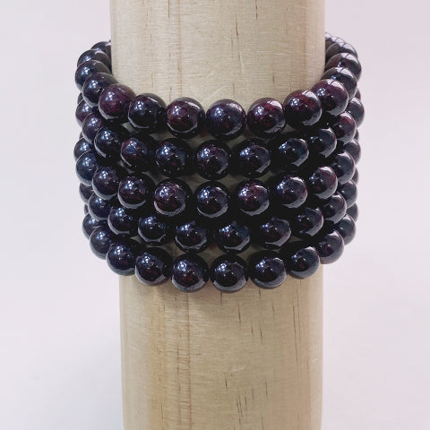 Astrophylite Garnet/Fireworks Garnet Bracelet