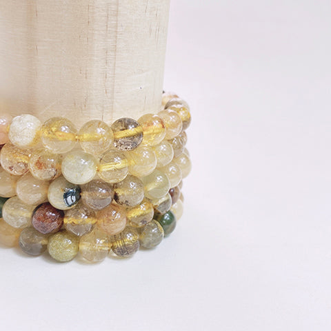 Rutilated Quartz Bracelet