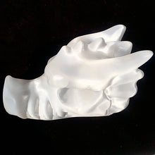 Load image into Gallery viewer, Selenite Dragon Head Carving