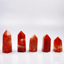 Load image into Gallery viewer, Beautiful Tangerine Quartz Tower/Point