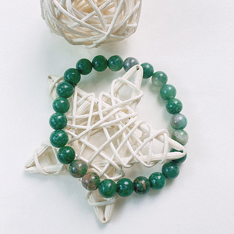 African Green Jade Bracelet