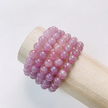 Load image into Gallery viewer, Lavender Rose Quartz Bracelet