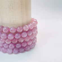 Load image into Gallery viewer, Lavender Rose Quartz Bracelet