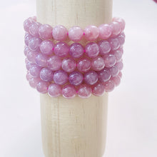 Load image into Gallery viewer, Lavender Rose Quartz Bracelet