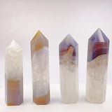 Beautiful Quartz Agate Tower/Point