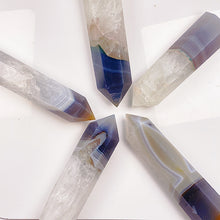 Load image into Gallery viewer, Beautiful Quartz Agate Tower/Point