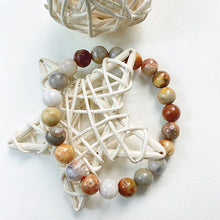 Load image into Gallery viewer, Crazy Lace Agate Bracelet