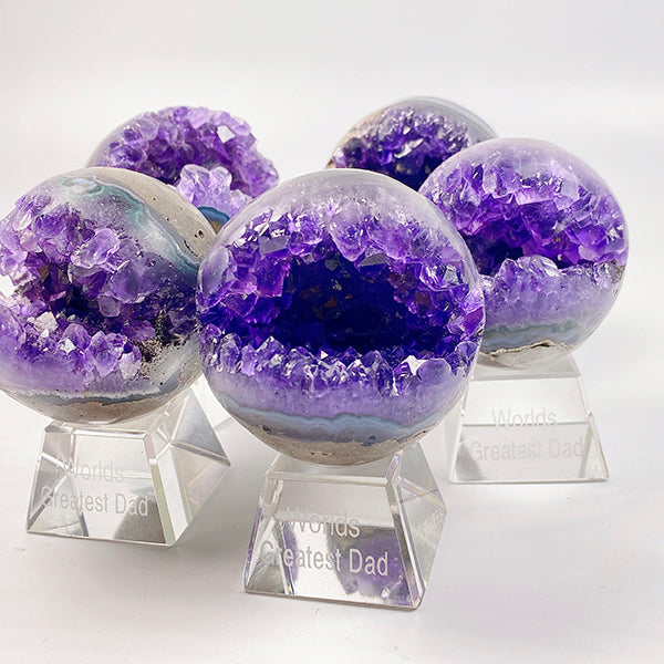 Beautiful Amethyst Cluster Sphere