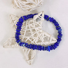 Load image into Gallery viewer, Lapis Lazuli Chip Bracelet