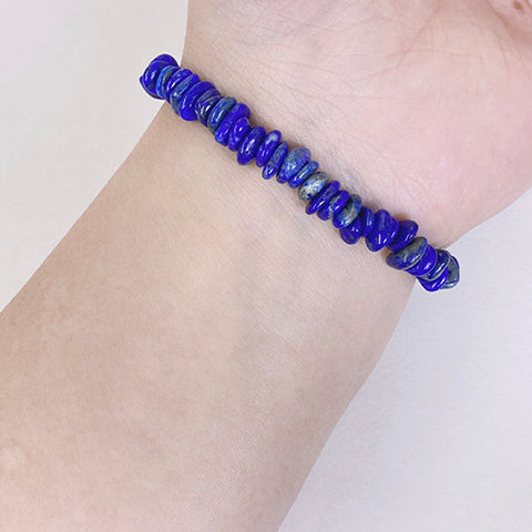 Lapis Lazuli Chip Bracelet