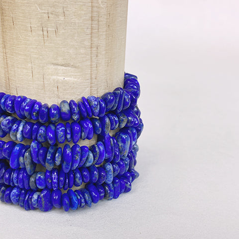 Lapis Lazuli Chip Bracelet