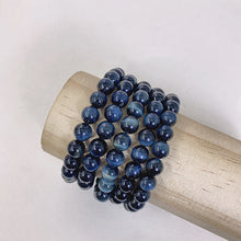 Load image into Gallery viewer, Blue Tiger Eye Bracelet