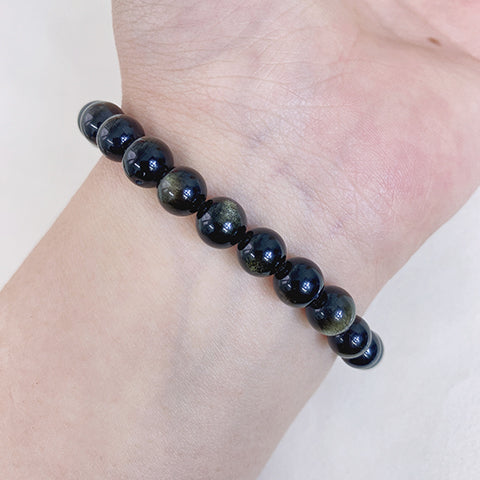 Golden Obsidian Bracelet