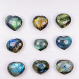 Beautiful Labradorite Heart