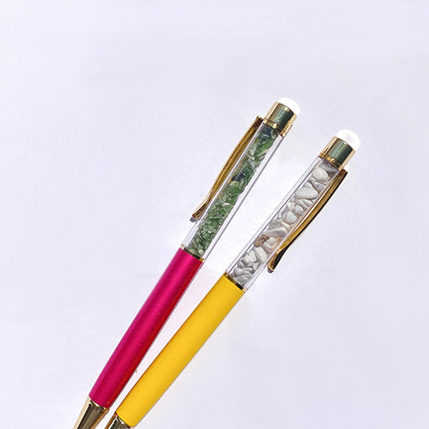 Crystal Chips Gemstone Pen