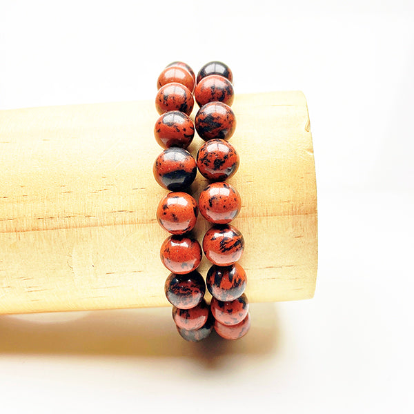 Beautiful Mahogany Obsidian  Bracelet