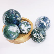 Load image into Gallery viewer, Moss Agate Sphere